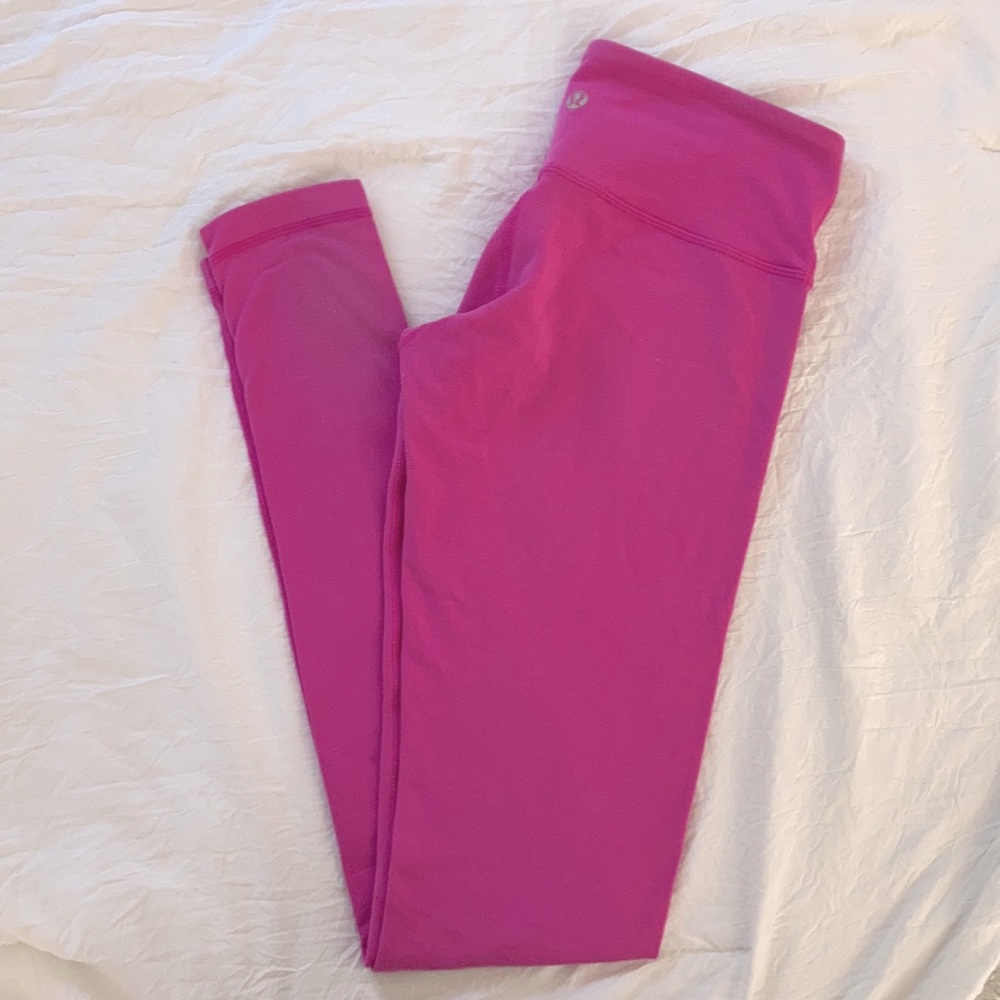 Hot Pink lululemon Leggings